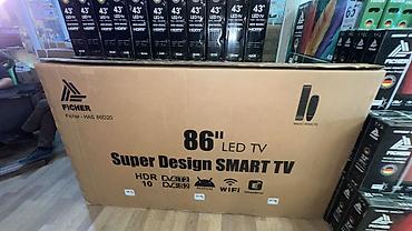 video reqstrator: Yeni Televizor Shivaki LED ekran 4K (3840x2160), Ödənişli çatdırılma — 5