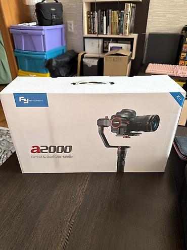 Фото жана видеокамералар: Стабилизатор для камер FeiyuTech a2000 Kit (Gimbal & Dual Grip — 1
