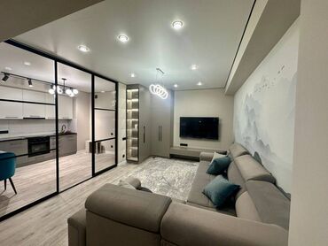 Продажа квартир: 1 комната, 46 м², Элитка, 9 этаж, Евроремонт
