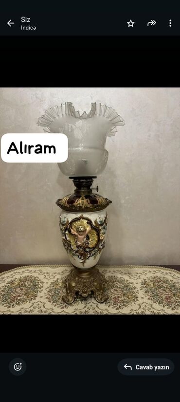 разборка мебели: Aliram qedimi antik lampalardan kend rayon şəhər ferq etmir harda