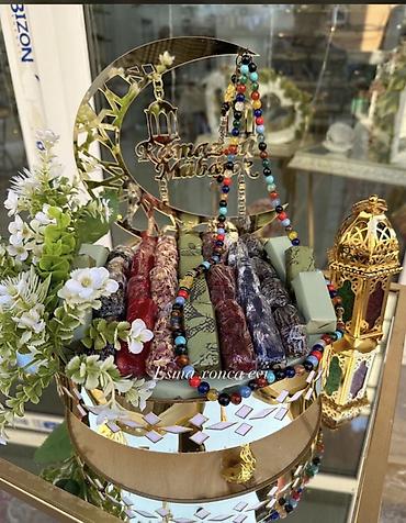 xonça şokolad: Ramazan və dini bayramlar üçün hədiyyəlik xonça kompozisiyaları - — 3