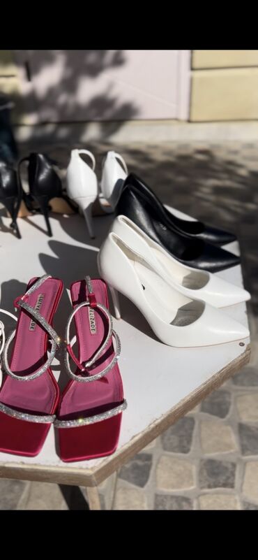 Basanoşka və səndəllər: Ölçü: 39, İşlənmiş — 14