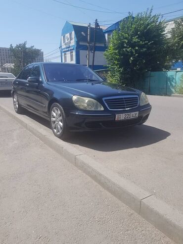 мерс с: Mercedes-Benz S-Class: 2003 г., 5 л, Автоматтык, Бензин, Седан