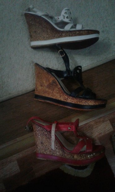 обувь туфли женские: Босоножки на платформе новые черные красные все размеры есть белый