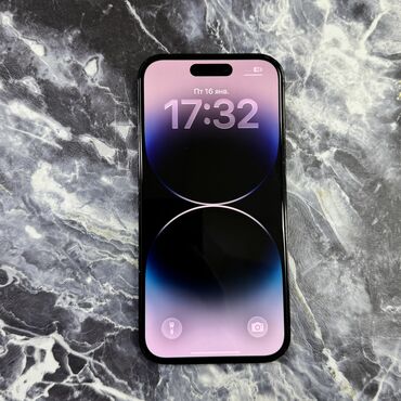 Apple iPhone: IPhone 14 Pro, Б/у, 256 ГБ, Графит, Чехол, 87 % — 4