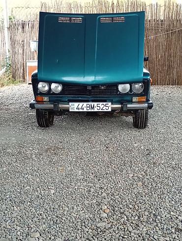 vaz on susə: VAZ 2106, mavi rəng. Klassik sedan kuzov, xrom bamperlər və dördgöz ön — 3