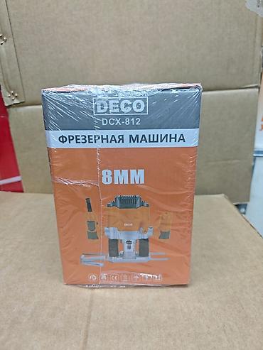 брусовочная машинка: Фрезерная машина DECO DCX-812 (погружной фрезер) Основные — 2