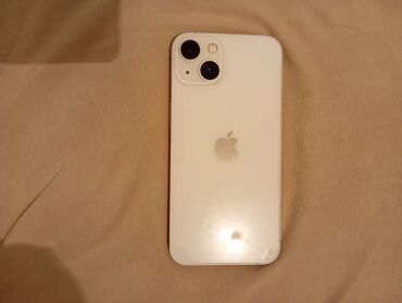 iphone 13 белый: IPhone 13, Колдонулган, 128 ГБ, Ак, 86 %