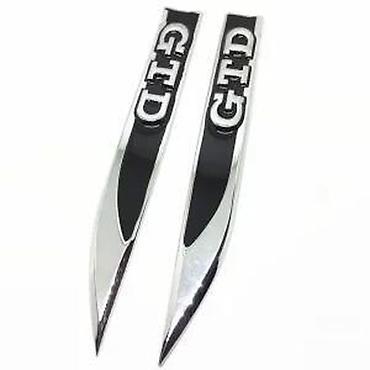 Auto delovi, gume i tjuning: GTI znakovi za krilo. Samolepljiovi znakovi za krilo automobila. ✨ — 12