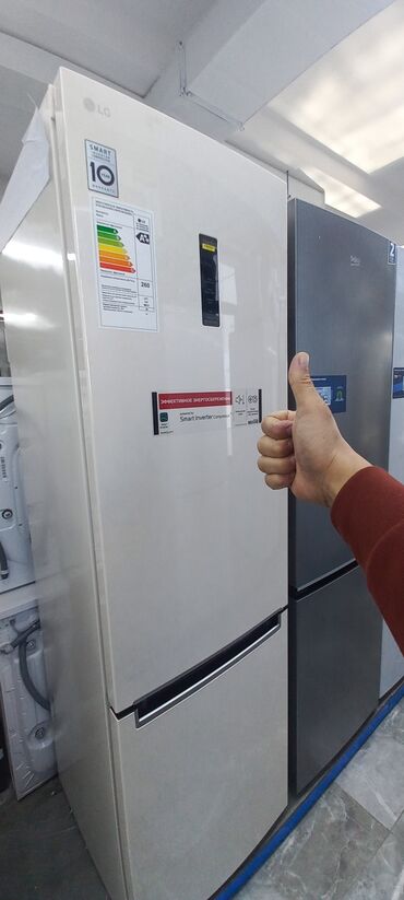 Холодильники: Холодильник LG, Новый, Side-By-Side (двухдверный), No frost, 60 * 203 * 60, С рассрочкой — 16