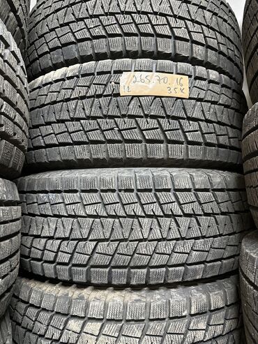 мф 70: Шины 265 / 70 / R 16, Зима, Б/у, Комплект, Внедорожные (АТ/МТ), Bridgestone