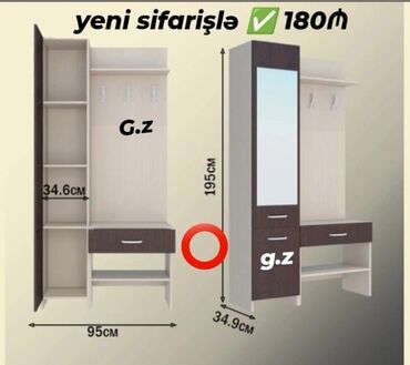 pul qutusu: Yeni, Dəhliz dolabı