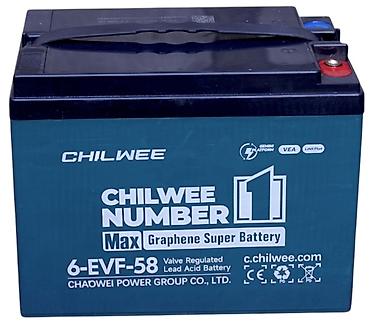 мини акумулятор: CHILWEE Number 1 Max Graphene Super Battery 6-EVF-58 - Тип — 2