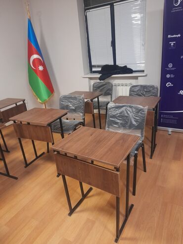 Sifarişlə bağ üçün masa və oturacaq dəstləri: Düz masa, Stullar ilə, 6 nəfər, Açılmayan, Laminat, Azərbaycan — 5