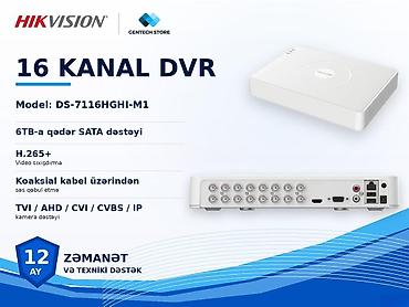 Hikvision 16 kanal DVR DS-7116HGHI-M1 Hikvision 16 kanal DVR lalafo.az -da Hikvision 16 kanal DVR DS-7116HGHI-M1 Hikvision 16 kanal DVR