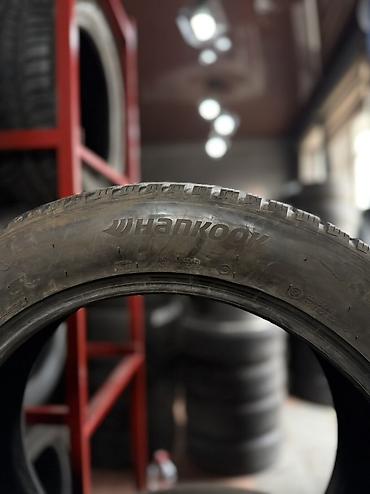 Унаа: Шиналар 235 / 55 / R 19, Кыш, Колдонулган, Комплект, Жеңил унаалар, Корея, Hankook — 3