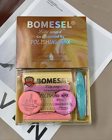 ногтевой набор: Премиальный набор для натурального блеска ногтей — BOMESAL ✨ Цена — 1