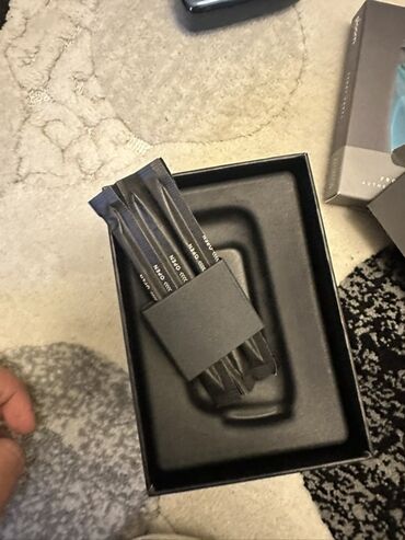 Qəlyan, vayp və aksesuarları: Səliqəli şəkildə qorunmuş, tünd mavi rəngli Ploom X Advanced satılır — 5