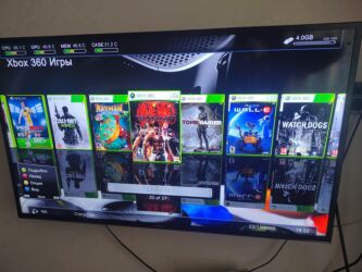 Xbox 360 & Xbox: Xbox 360 — içərisində 27 ədəd oyun var: GTA 5, Tomb Raider, Metro — 6