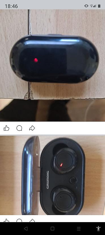 audio risiveri: Bežične Bluetooth slušalice GRUNDIG sa punjačkim etuijem - Kompaktni — 1