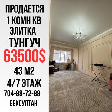 Продажа участков: 1 комната, 43 м², Элитка, 4 этаж, Евроремонт