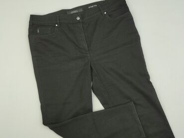 Women: Material trousers for women, size XL (EU 42)