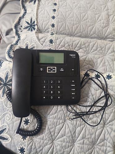 knopkalı: Stasionar telefon Gigaset, Simli, İşlənmiş — 2