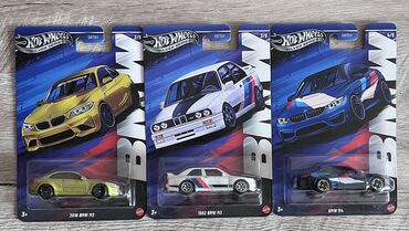 заказать модель машины: Hot Wheels “Silver Series” – BMW kolleksiya modelləri - Brend: Hot