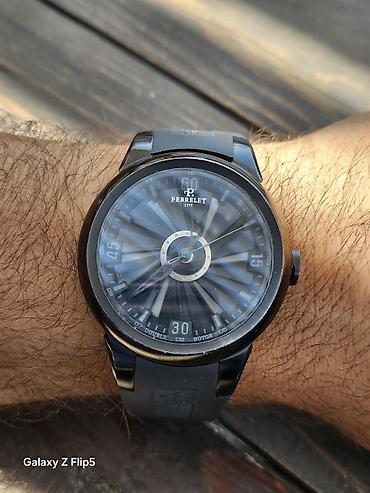 barter saatla: Perrelet Turbine Automatic kişi qol saatı barterde olar - Brend — 4