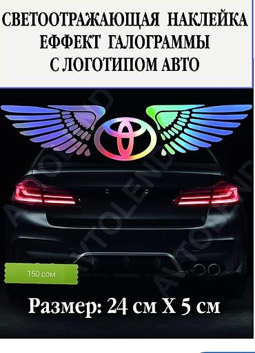 х5 м: Светоотражающие автонаклейки всё по 30с - Дизайн: крылья по бокам — 8