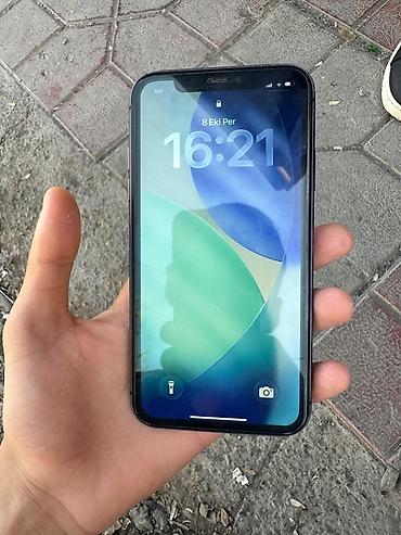 azpay qaynar xett: IPhone 11, 64 GB, Qara, Face ID — 2