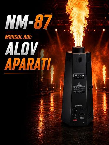 Tədbirlərin təşkili: Məhsul: NM-87 Alov Aparatı Səhnə şouları, festival, konsert və — 1