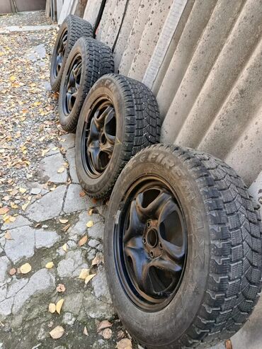 купить зимние шины на матиз: Дөңгөлөктөр монтажда 225 / 65 / R 17, Кыш, Жаңы, Комплект, Жол тандабастар (АТ/МТ), Темир, тешиктери - 5