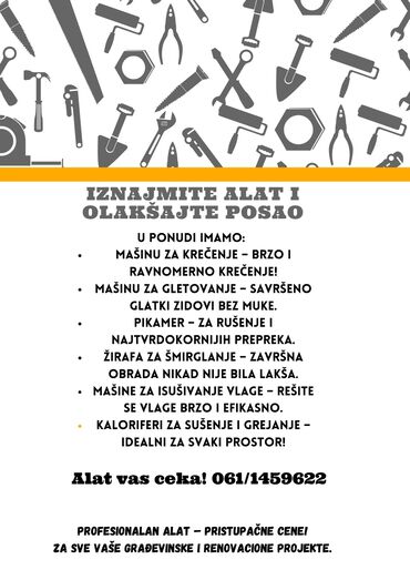 Majstori za razne popravke: Haus majstor – Zrenjanin i okolina Pouzdan majstor za sve vrste — 10