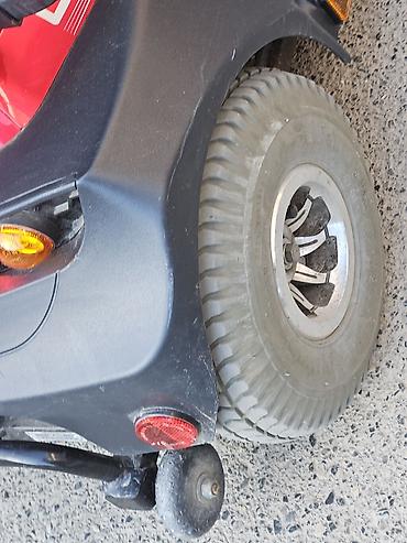 Invalidska kolica: Električni skuter za mobilnost – četvorotočkaš - Stabilna 4 točka — 8
