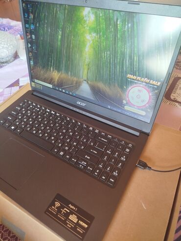 Dell: Acer Aspire 3 noutbuku - Ekran: 15.6", Full HD 1080p - Prosessor