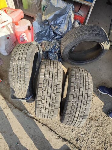 4x100 диски: Шиналар 205 / 50 / R 17, Кыш, Комплект, Жеңил унаалар, Dunlop