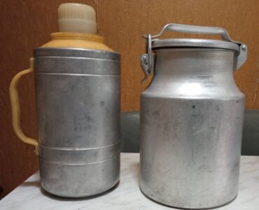 Другие товары для дома: Фляга 10 литров алюминиевая СССР -1300 сом. Термос 3 литра алюминиевый