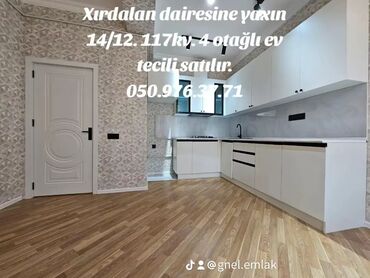 bakıda bina evləri: 4 комнаты, Новостройка, 117 м²