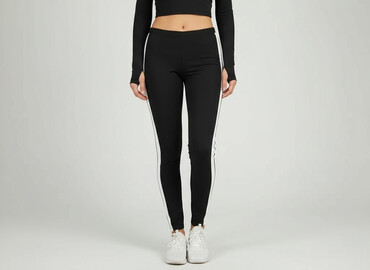 stradivarius wyprzedaż spodnie: Leggings Sports for women, size S