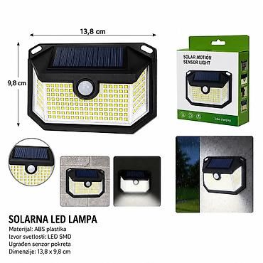 KMT Solarna 178LED solarna 500712 Opis: Dekorativno i pomoćno