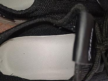 nike air max green: Crne platnene patike broj 39,jednom obuvene — 4
