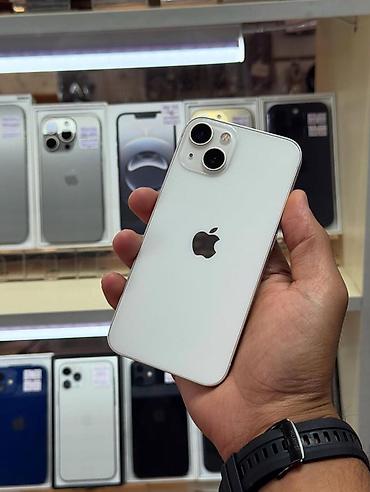 iphone xd: IPhone 13, 128 GB, Ağ, Face ID, Hissə-hissə ödəniş, Kredit — 1