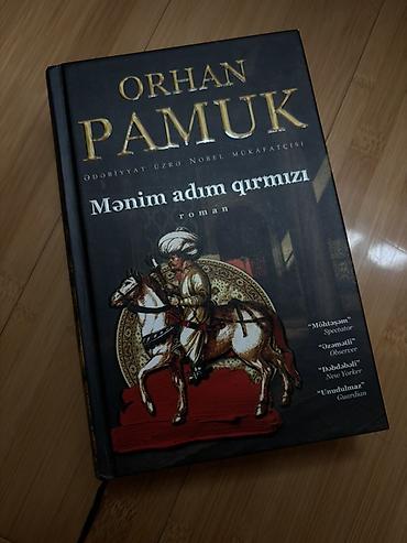 gozel kitab sekilleri: Orhan Pamuk – “Mənim adım qırmızı” (roman), Azərbaycan dilində nəşr — 1