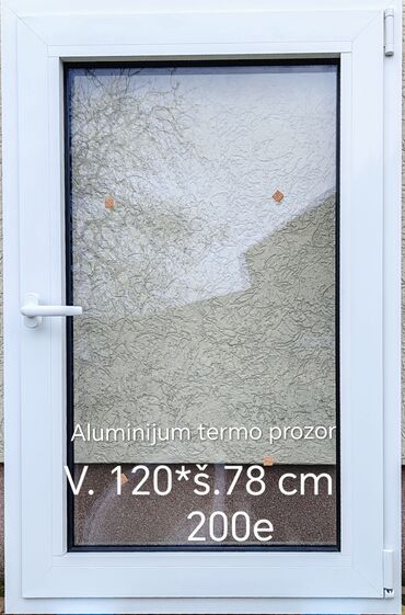 Prozori: Aluminijumski termo prozori – više dimenzija i varijanti - Kupatilski — 3