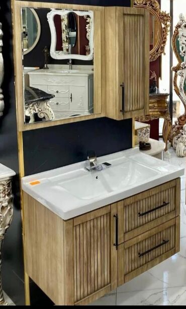 Moydadırlar: Hamam mebeli və lavabo dəstləri - Müasir dizayn: mərmər teksturalı -da lalafo.az — 99 Moydadırlar: Hamam mebeli və lavabo dəstləri - Müasir dizayn: mərmər teksturalı — 99