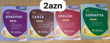 2023 Test Toplusu kitabları – Dövlət İmtahan Mərkəzi Fənlər: -
