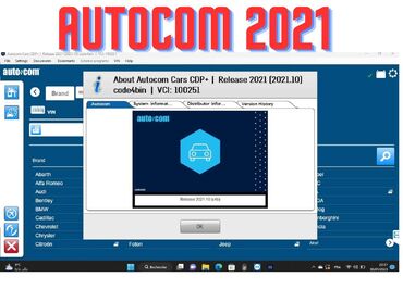 Alati za automobile: NOVO - 1 ploca - AutoCom Bluetooth Auto Dijagnostika + 2021 Program — 7