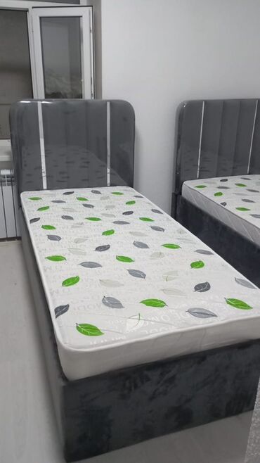 Спальные гарнитуры: Спальный гарнитур, Двуспальная кровать, Металл, цвет - Белый — 10