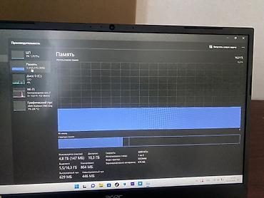 Ноутбуки Acer: Ноутбук Acer Офисный, ОЗУ, RAM: 16 ГБ, Acer Aspire — 7